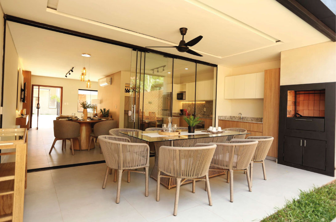 BBQ lounge with grill - Altea Laguna Grande